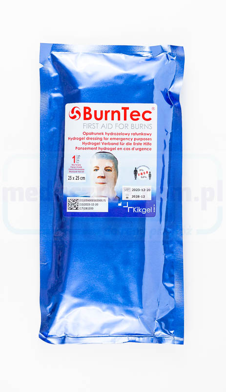 Гідрогелева пов'язка для обличчя BurnTec 25x25см 1шт